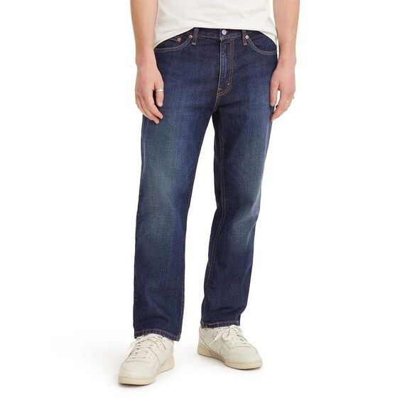 Levi's -  Men's 541 Mid Rise Athletic Fit Full Tapere Dark Blue Denim - Picture 1 of 4
